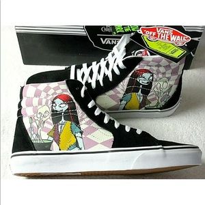 Vans x Disney Mens Sk8 Hi NBC Sallys Potion Shoes